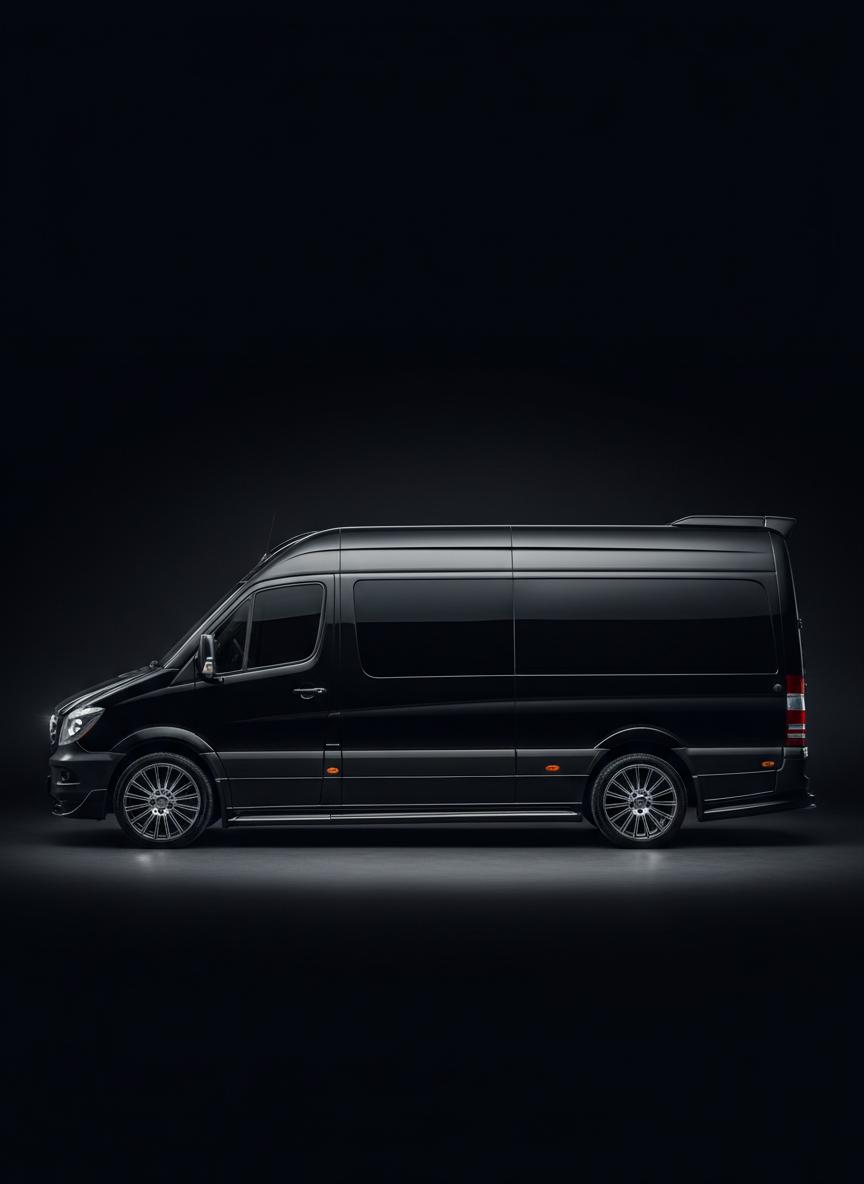 Şoförlü VIP minibüs kiralama Mercedes Sprinter VIP